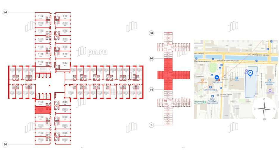 Апартаменты в ЖК Апарт-отель Well , студия, 23.75 м², 7 этаж